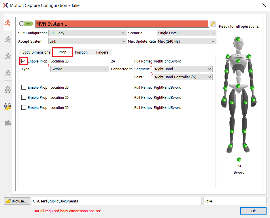 Adding a Prop Sensor