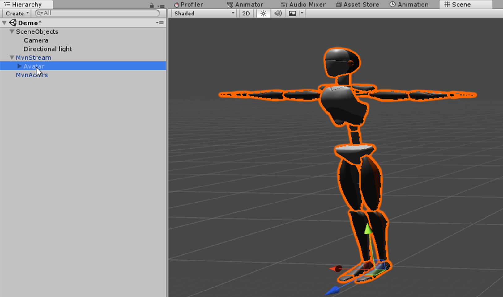 MVN Unity Live Plugin 2019