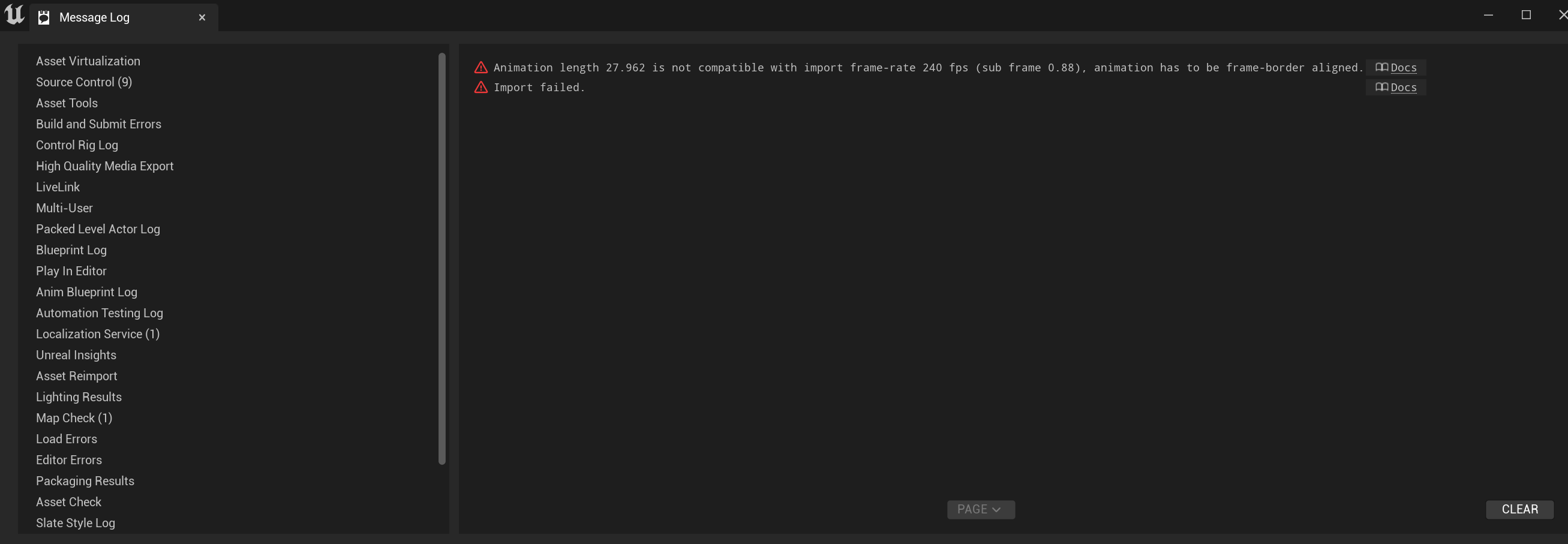 FBX import into Unreal Engine