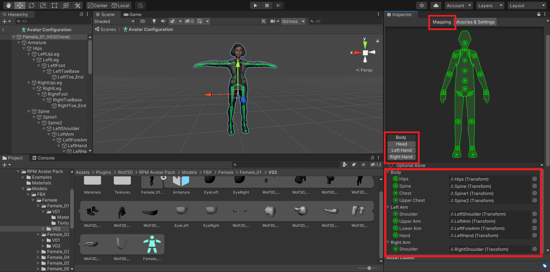 MVN Unity Live Plugin 2020.0
