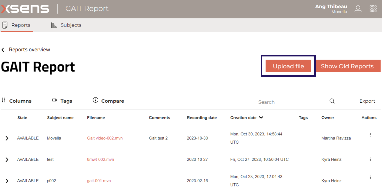 Gait Report - How to Generate a Report?