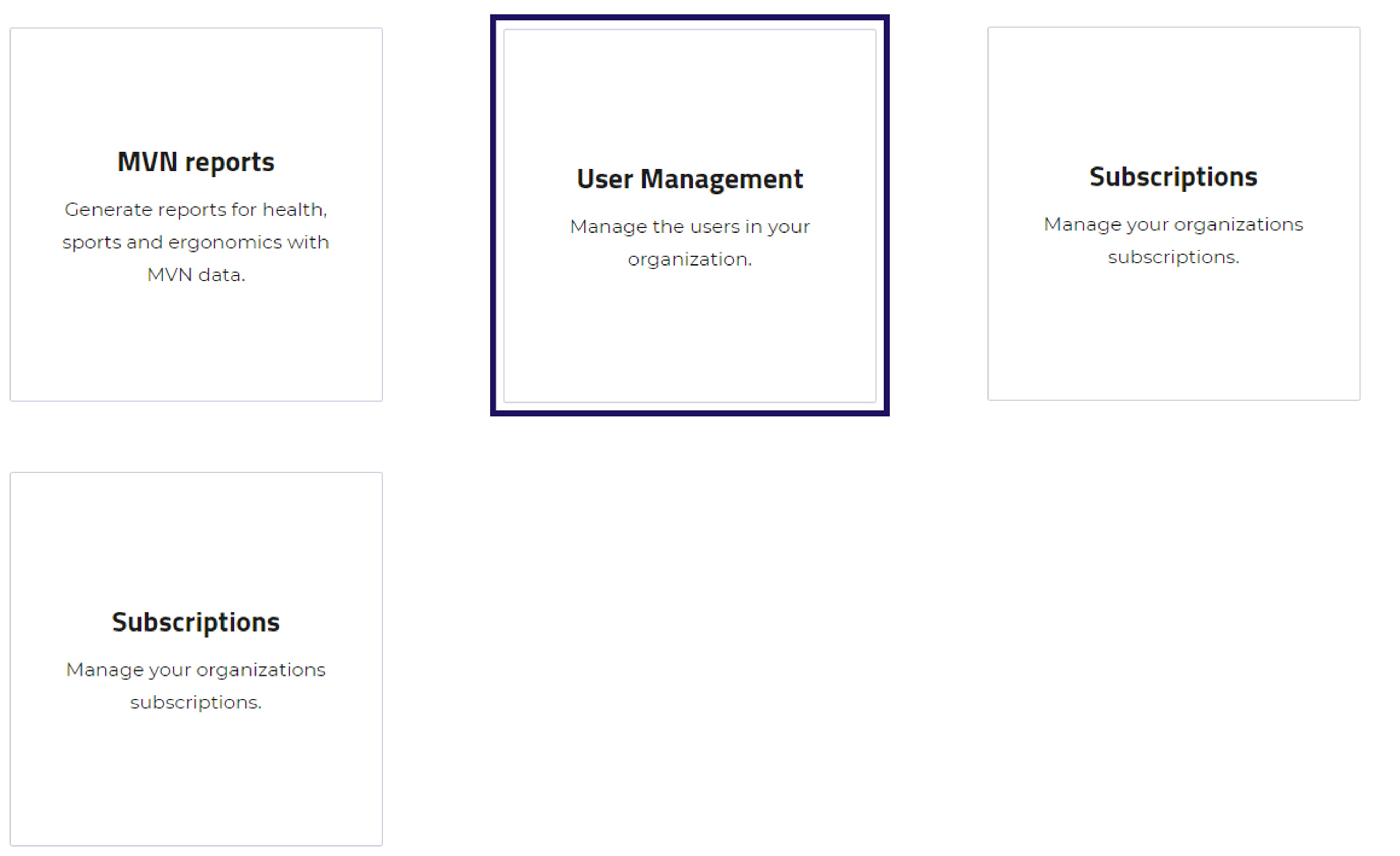 User Management - How to get started?