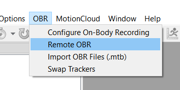 On Body Recording (OBR)