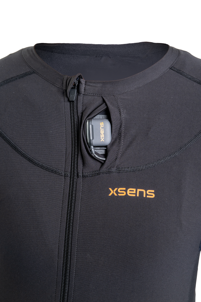 Sensor Placement in the Xsens Link